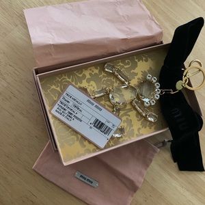 MIU MIU KEYCHAIN